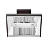 48'' Designer Series Wall Mount Range Hood
