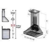 48'' Designer Series Wall Mount Range Hood