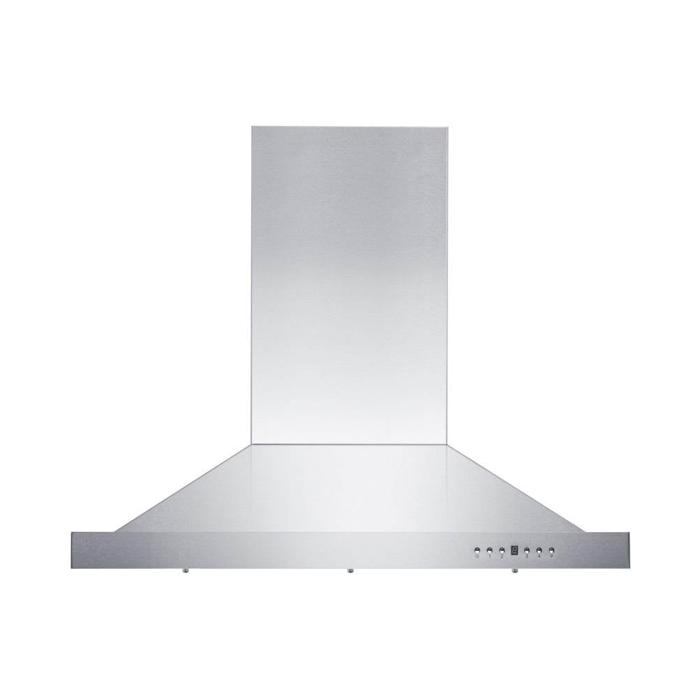 Z-Line - 42'' Remote Blower Island Mount Range Hood in Stainless Steel