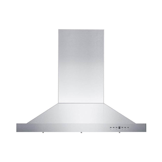 Z-Line - 42'' Remote Blower Island Mount Range Hood in Stainless Steel