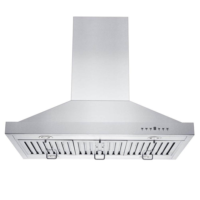 Z-Line - 48'' Remote Blower Island Mount Range Hood in Stainless Steel