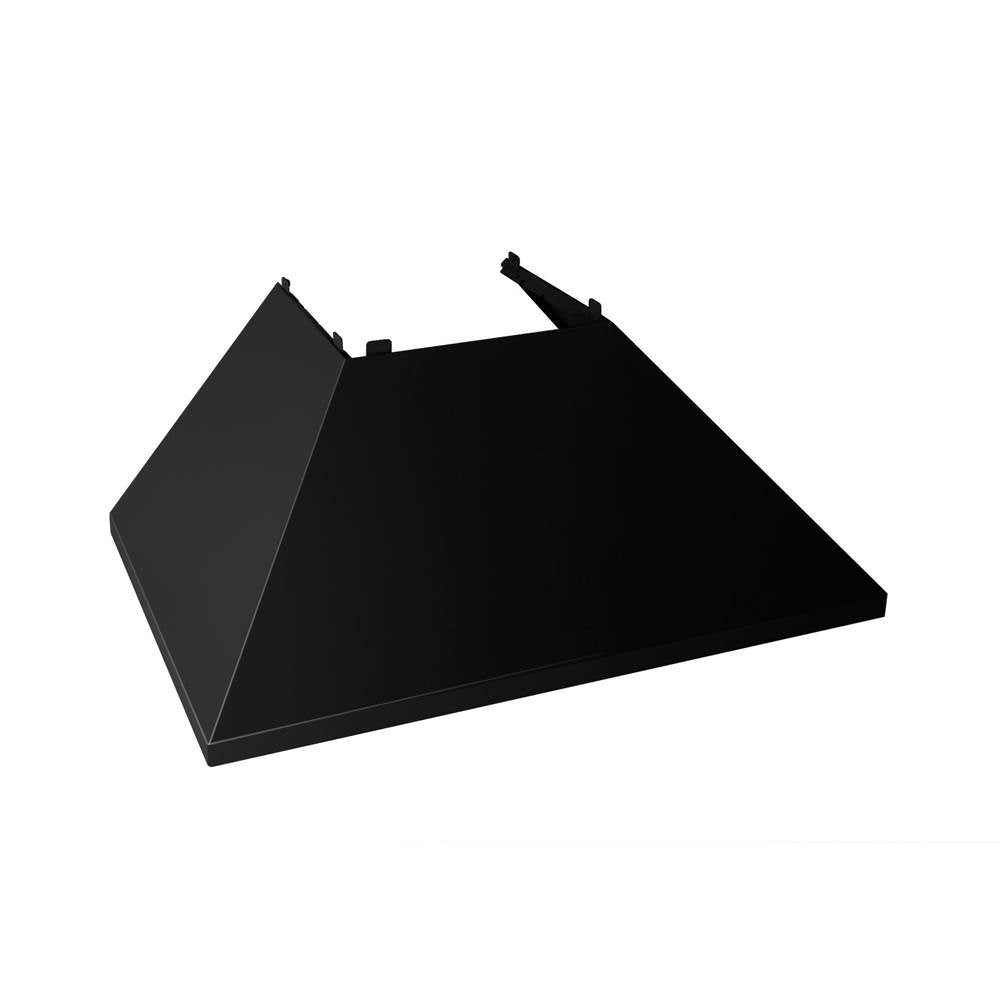 48'' DuraSnow Stainless Steel Range Hood with Black Matte Shell