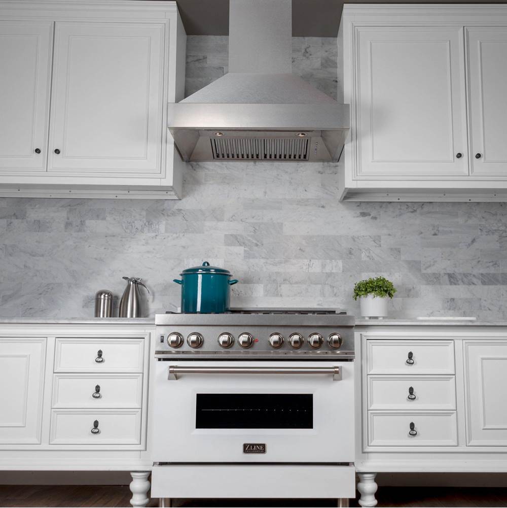 48'' DuraSnow Stainless Steel Range Hood with DuraSnow Shell