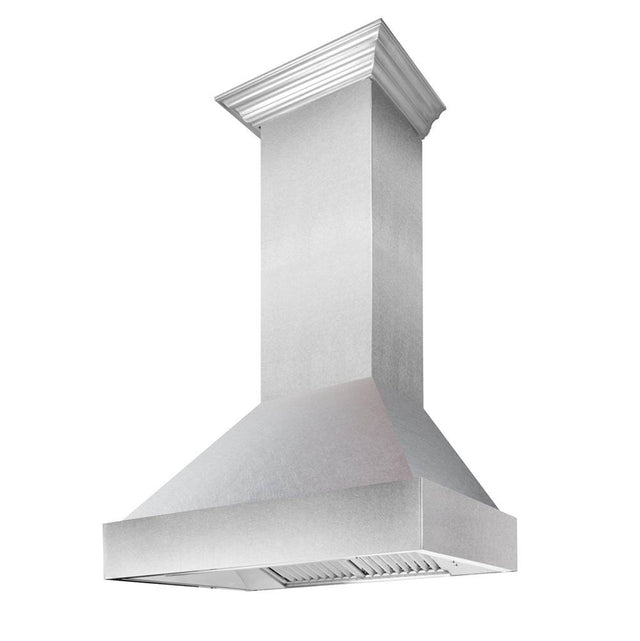 Z-Line - 30'' DuraSnow Stainless Steel Range Hood with DuraSnow Shell