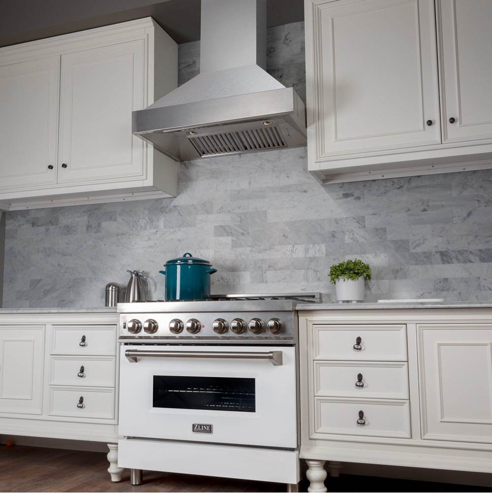 48'' DuraSnow Stainless Steel Range Hood with DuraSnow Shell