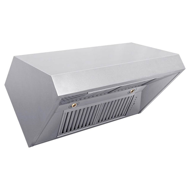 Z-Line - 36'' DuraSnow Stainless Steel Under Cabinet Range Hood