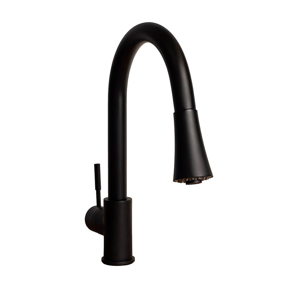 Z-Line - Edison Kitchen Faucet in Matte Black - Matte Black
