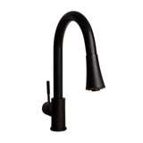 Z-Line - Edison Kitchen Faucet in Matte Black - Matte Black