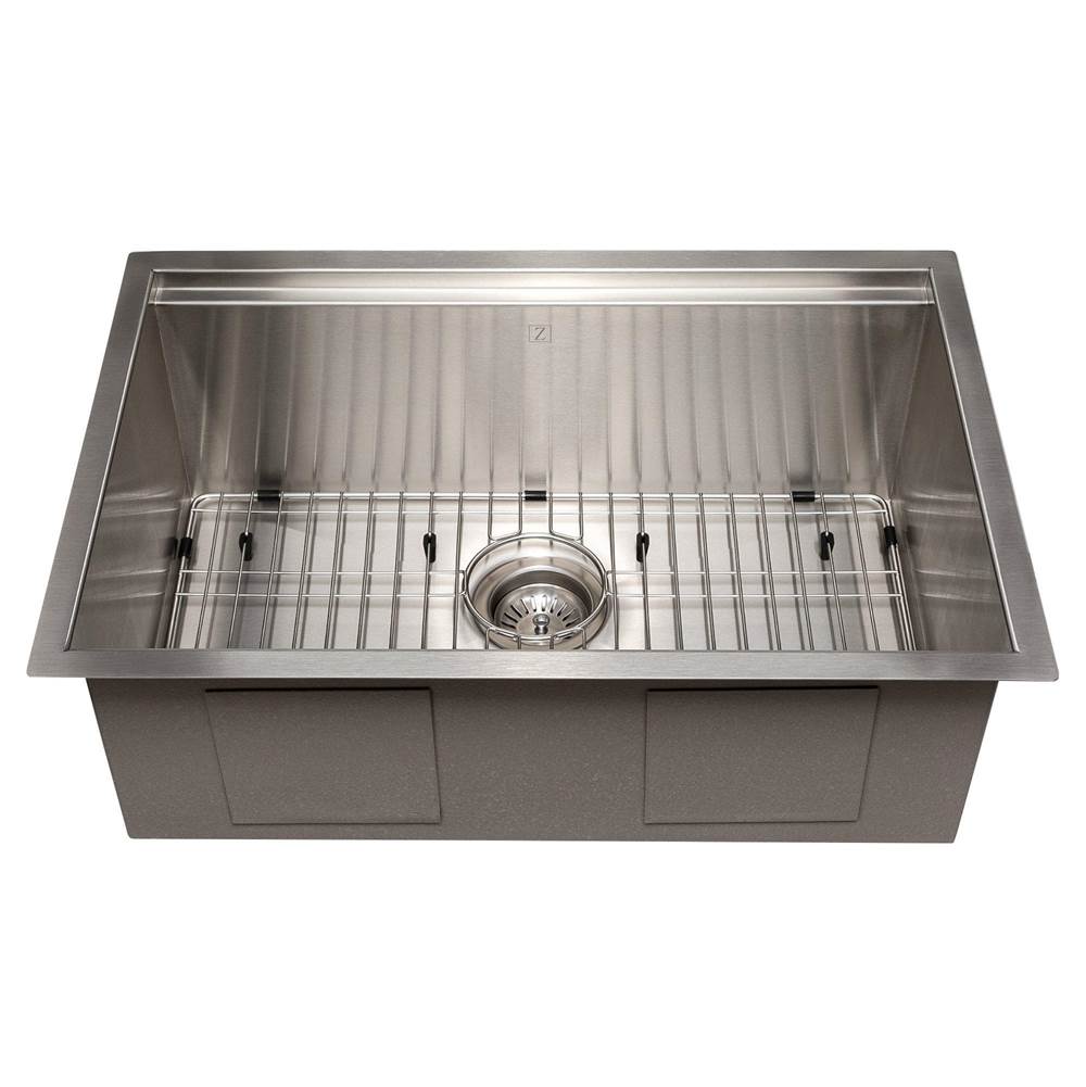 Garmisch 27'' Undermount Single Bowl Sink in Stainless Steel with Accessories