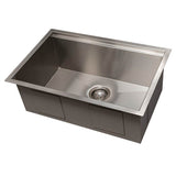 Garmisch 27'' Undermount Single Bowl Sink in Stainless Steel with Accessories