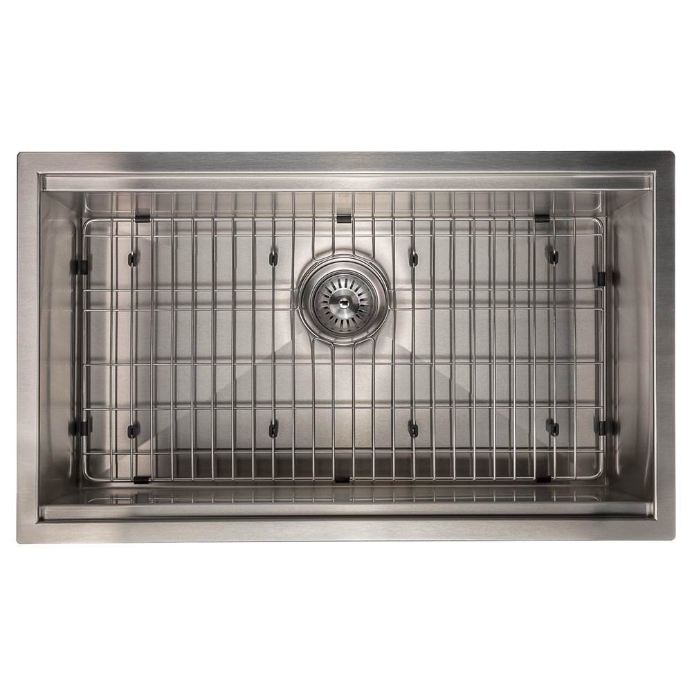 Garmisch 30'' Undermount Single Bowl Sink in Stainless Steel with Accessories