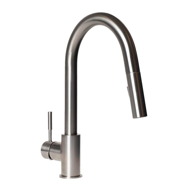 Z-Line - Gemini Kitchen Faucet in Brushed Nickel - Stainless Steel