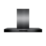 36'' Island Mount Range Hood in Black Stainless Steel