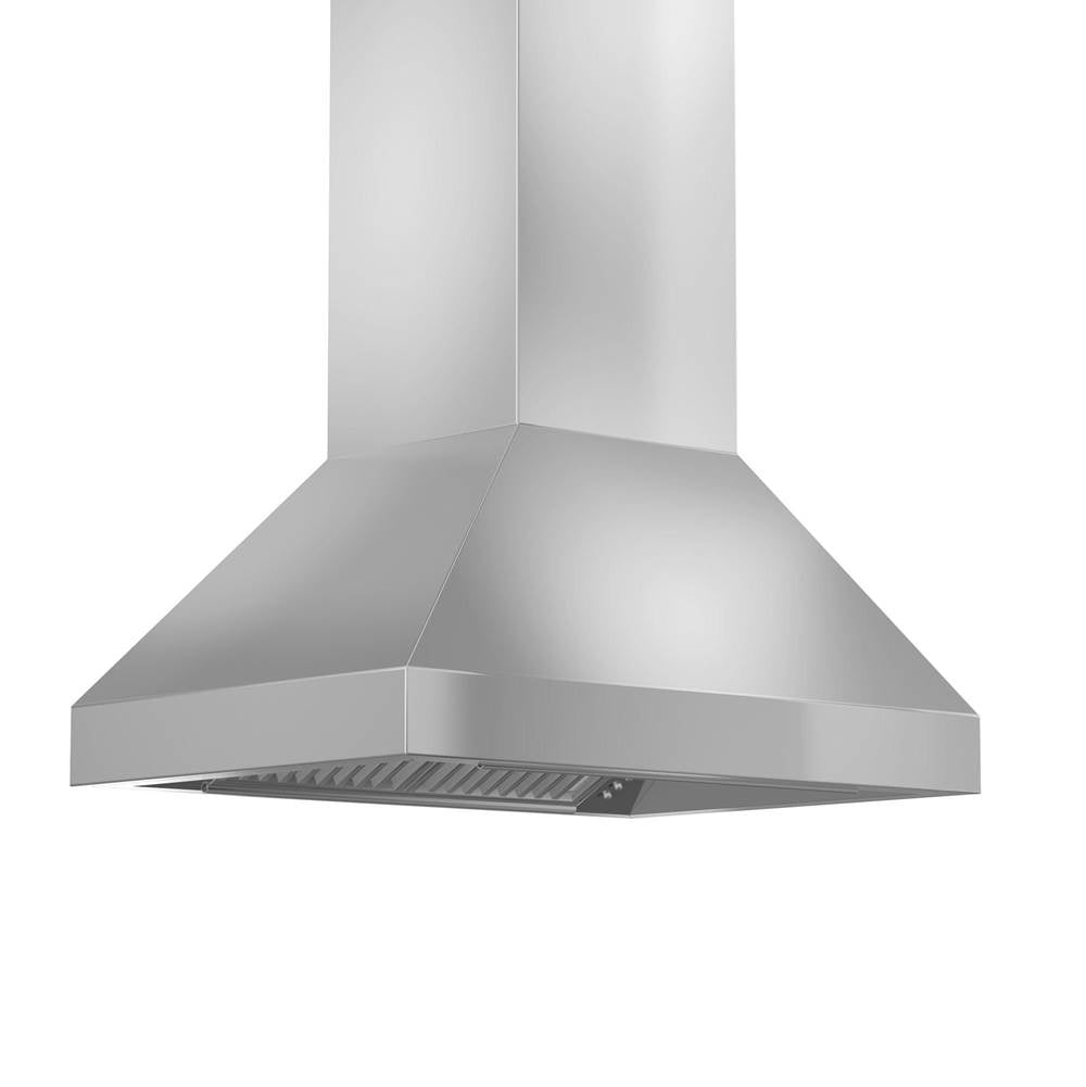 Z-Line - 36'' Island Mount Range Hood in Stainless Steel
