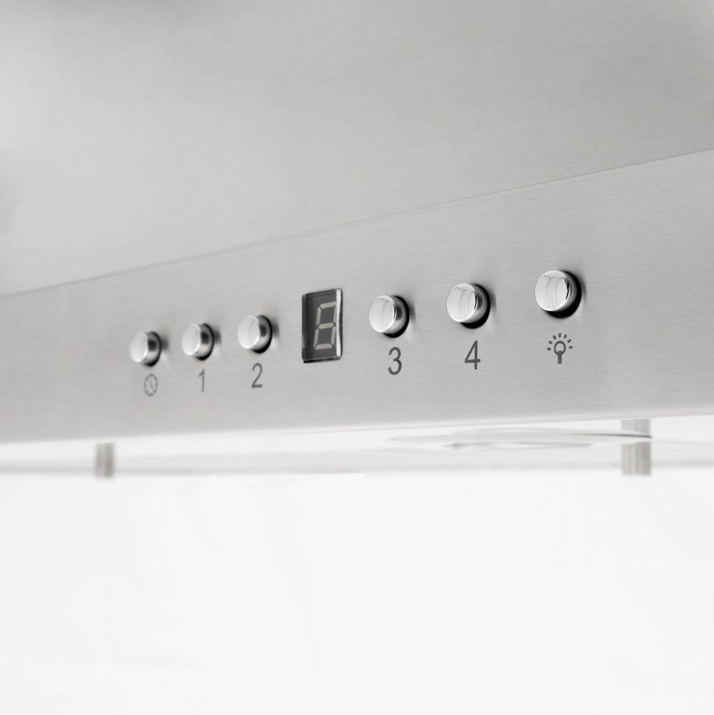 36'' Island Mount Range Hood in Stainless Steel