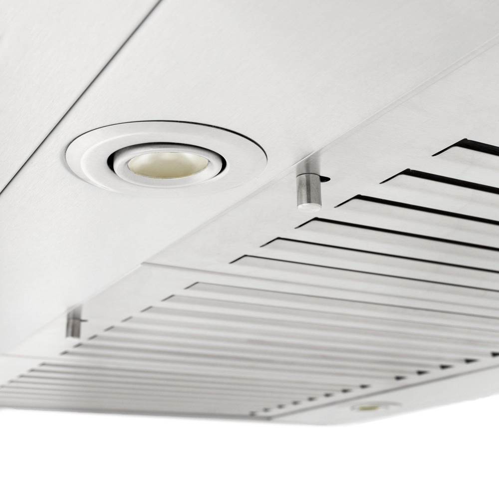 36'' Island Mount Range Hood in Stainless Steel