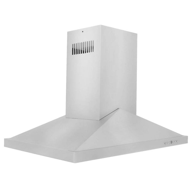 Z-Line - 30'' Island Mount Range Hood in Stainless Steel