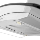 36'' Island Mount Range Hood in Stainless Steel & Glass