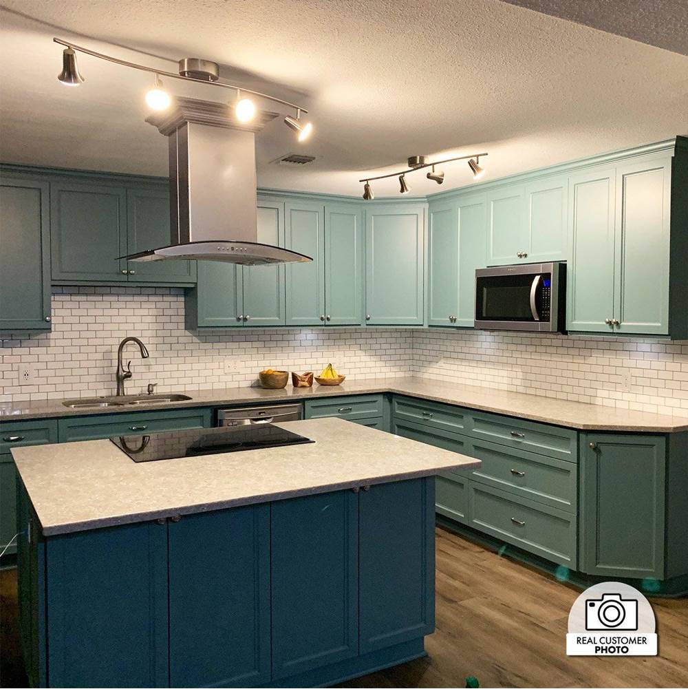 36'' Island Mount Range Hood in Stainless Steel & Glass