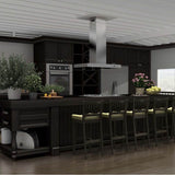 48'' Island Mount Range Hood in Stainless Steel