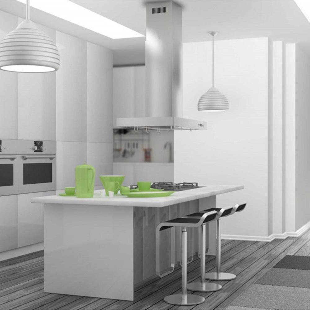 48'' Island Mount Range Hood in Stainless Steel