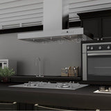 48'' Island Mount Range Hood in Stainless Steel