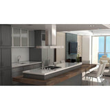 48'' Island Mount Range Hood in Stainless Steel
