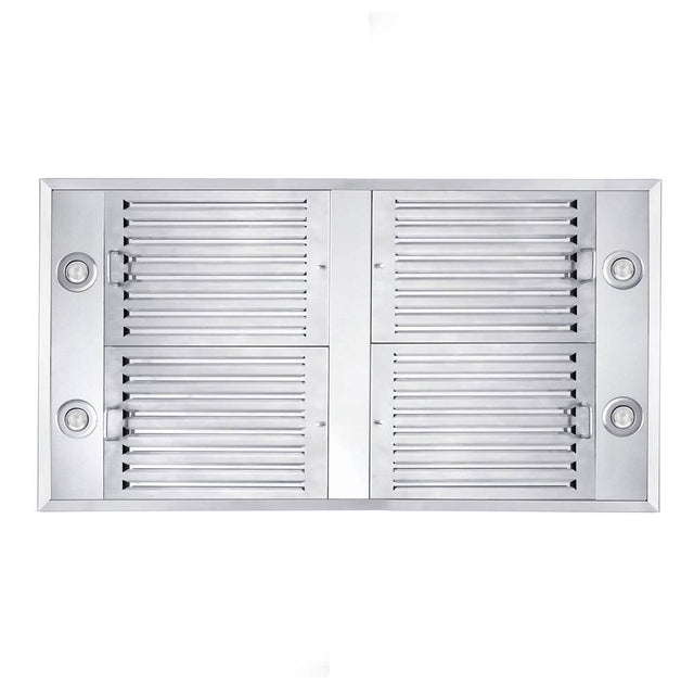 Z-Line - 36'' Island Mount Range Hood in Stainless Steel