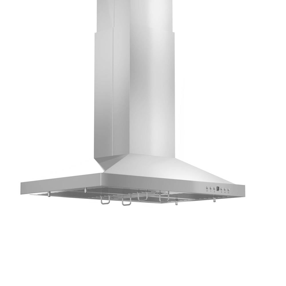 48'' Island Mount Range Hood in Stainless Steel