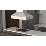 48'' Outdoor Island Mount Range Hood in Stainless Steel