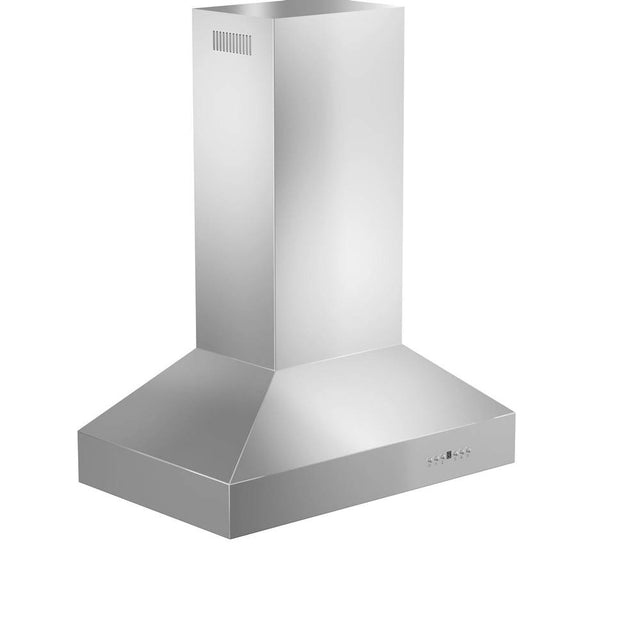 Z-Line - 36'' Outdoor Island Mount Range Hood in Stainless Steel