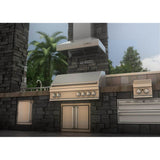54'' Outdoor Wall Mount Range Hood in Stainless Steel