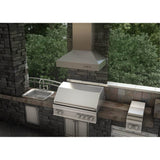 54'' Outdoor Wall Mount Range Hood in Stainless Steel