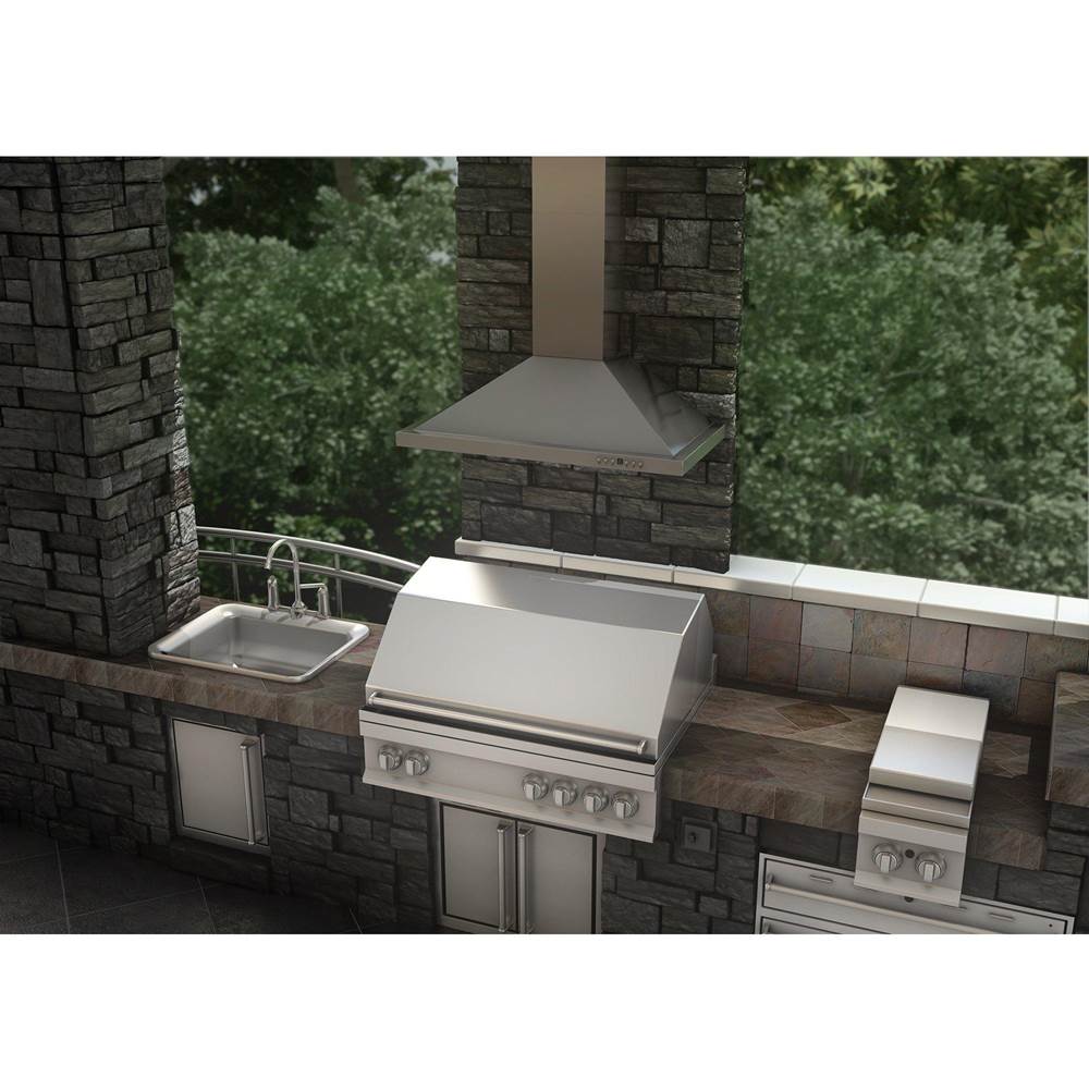 48'' Outdoor Wall Mount Range Hood in Stainless Steel
