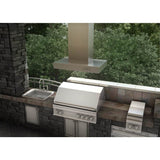 48'' Outdoor Island Mount Range Hood in Stainless Steel