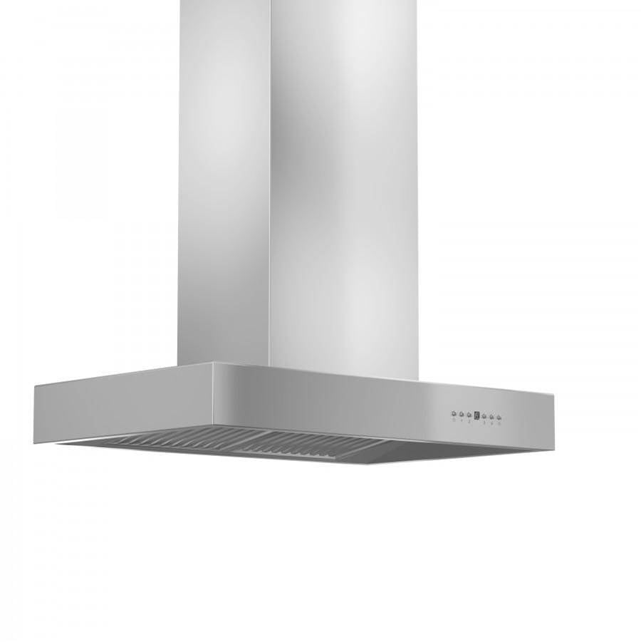 Z-Line - 42'' Outdoor Island Mount Range Hood in Stainless Steel