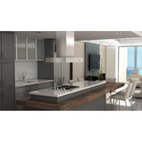 48'' Outdoor Island Mount Range Hood in Stainless Steel