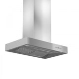 Z-Line - 48'' Outdoor Island Mount Range Hood in Stainless Steel