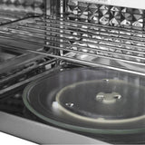 Over the Range Microwave Oven in Stainless Steel with Modern Handle