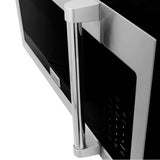 Over the Range Microwave Oven in Stainless Steel with Modern Handle