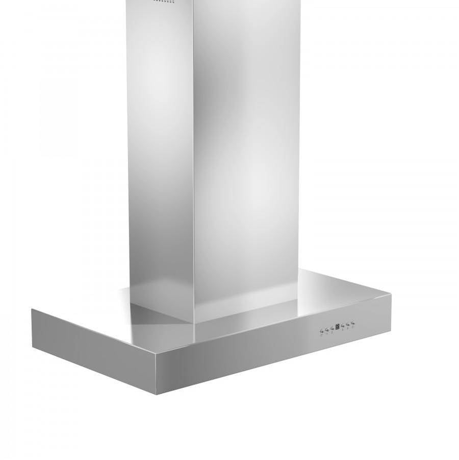 Z-Line - 36'' Professional Island Mount Range Hood in Stainless Steel
