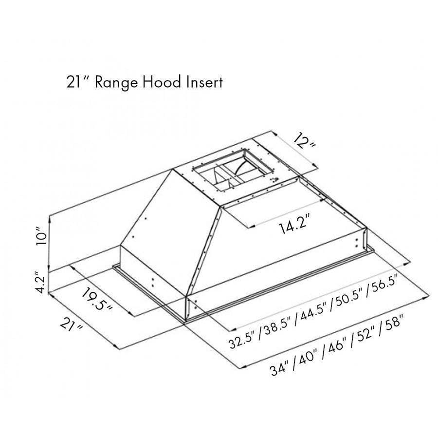 Insert 721 (21'' deep)