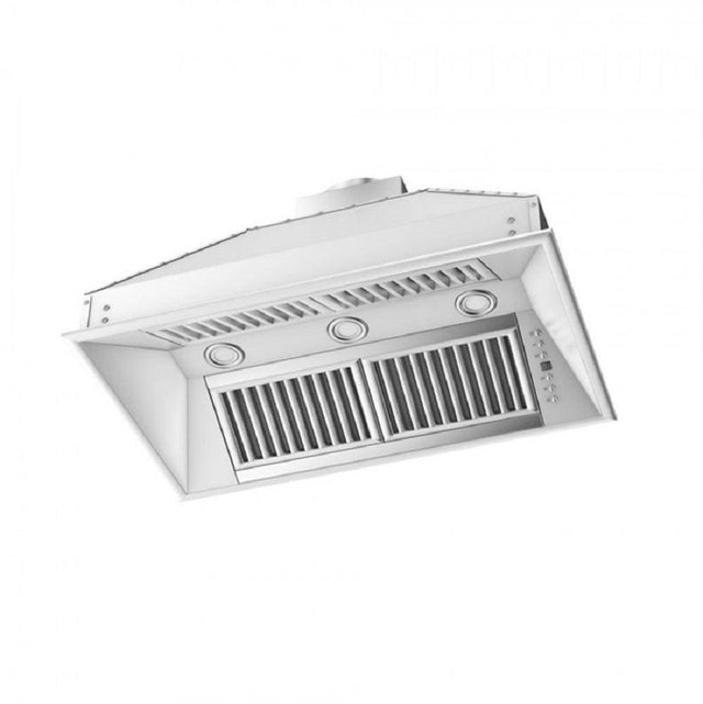 Z-Line - 34'' Range Hood Island Insert in Stainless Steel