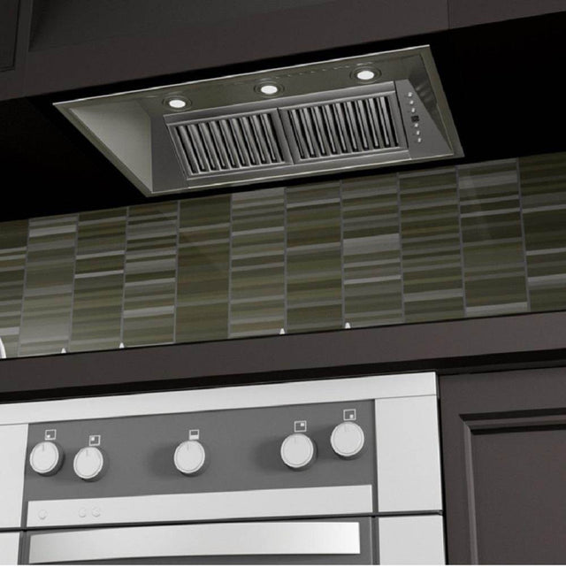 Z-Line - 46'' Range Hood Island Insert in Stainless Steel