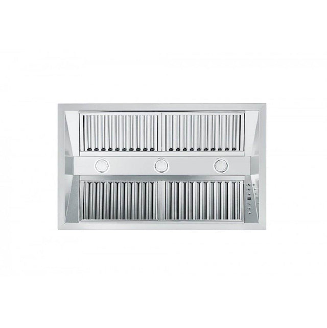 Z-Line - 46'' Range Hood Island Insert in Stainless Steel