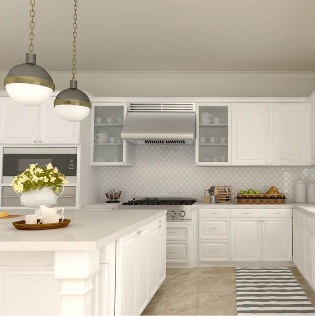 Z-Line - 36'' Recirculating Under Cabinet Range Hood in Stainless Steel