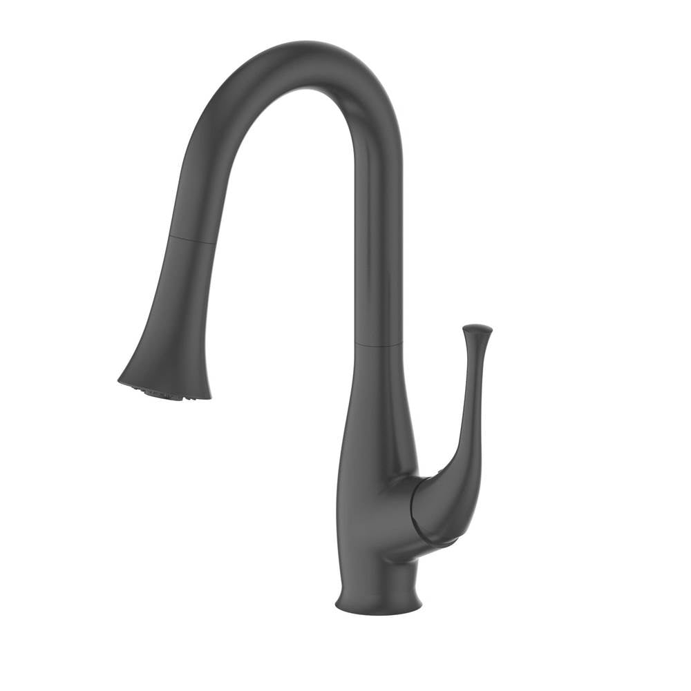 Z-Line - Shakespeare Kitchen Faucet in Matte Black - Electric Matte Black
