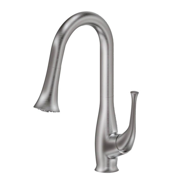 Z-Line - Shakespeare Kitchen Faucet in Brushed Nickel - Brushed Nickel