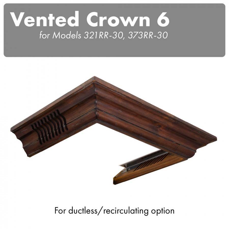 Z-Line - Vented Crown Molding Profile 6 for Wall Mount Range Hood