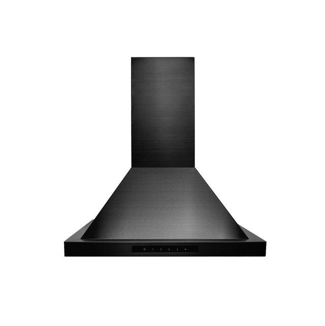Z-Line - 36'' Wall Mount Range Hood in Black Stainless Steel